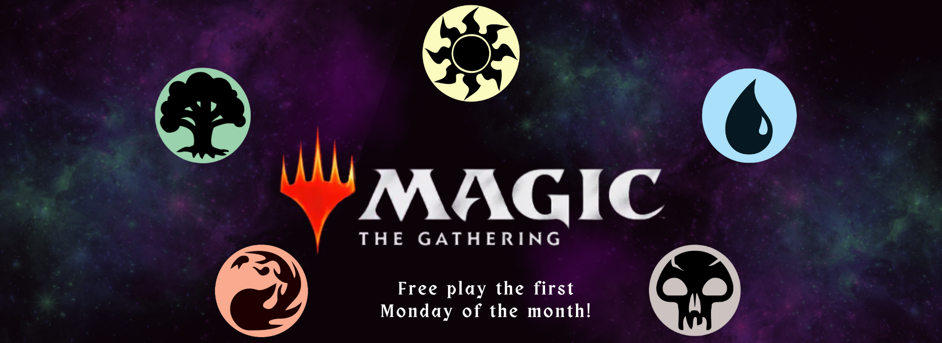 Magic the Gathering on April 1st at 5:30pm